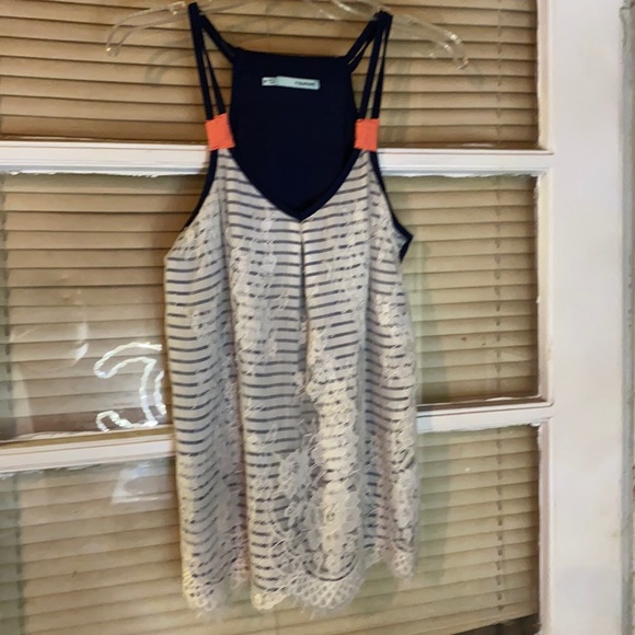 Débardeur/camisole Old Navy Fille, Rose Fuschia, Coton Stretch Avec Dentelle, Taille 16+ NWT